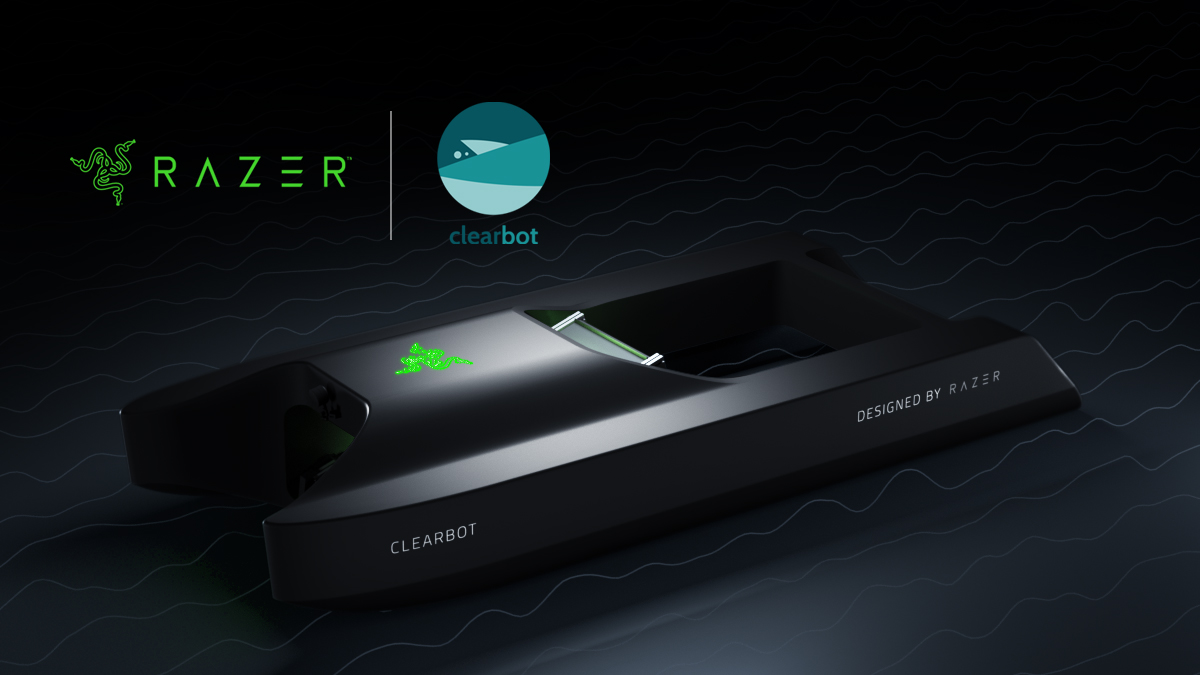 Razer and ClearBot are using AI and robotics to clean the oceans